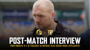 Post-Match Interview: York Knights Vs Toulouse Olympique Grand Final