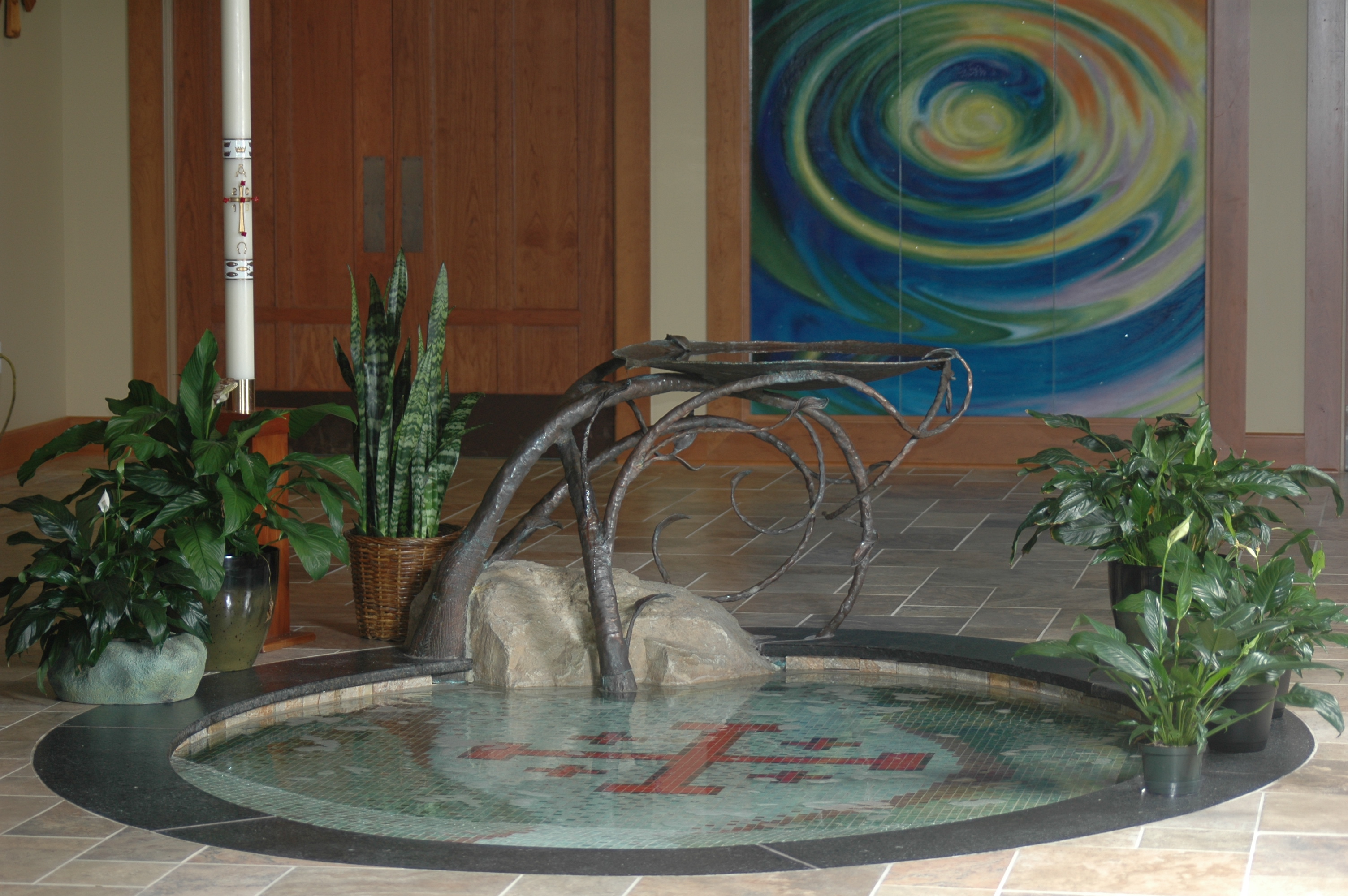 St. Michael Baptismal Font
