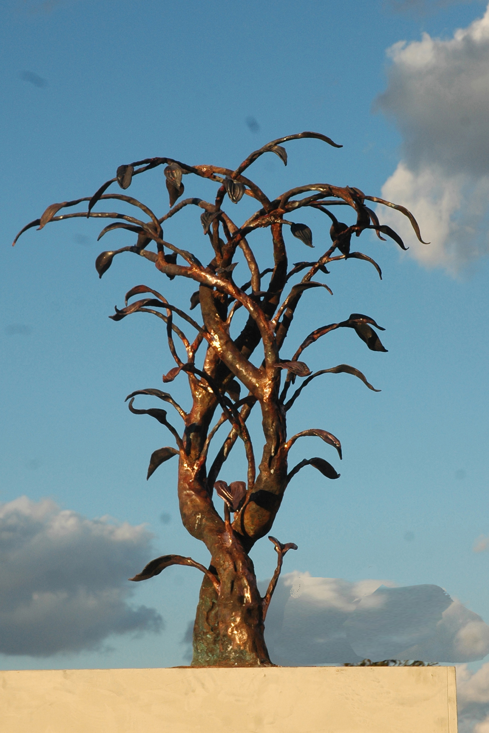 kaviar forge tree sculpture