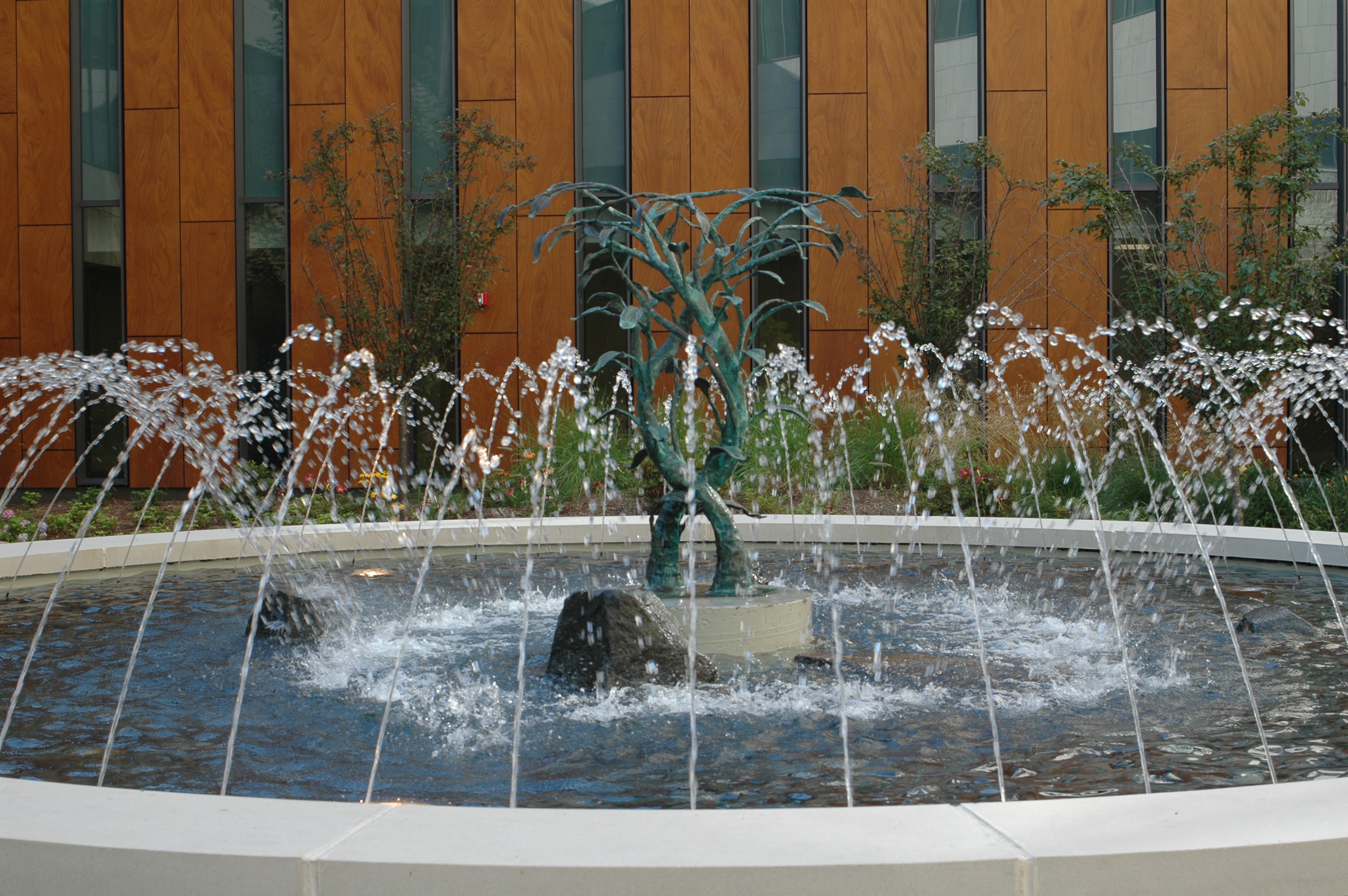 Kaviar forge fountain sculpture