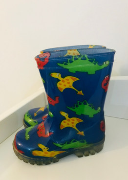 Dinosaur Wellies Size 6