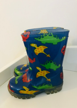 Dinosaur Wellies Size 6