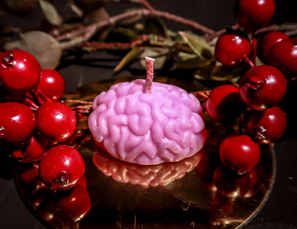 spooky brain halloween decoration