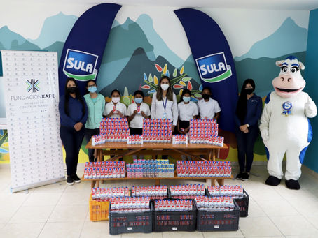 SULA Y CETECO CELEBRANEL DÍA MUNDIAL DE LA LECHE ESCOLAR