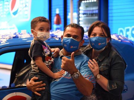 PEPSI REGALA EL QUINTO CARRO NUEVO, FINALIZANDO CON ÉXITO LA PROMOCIÓN “DESTAPÓN DE PREMIOS 2021”