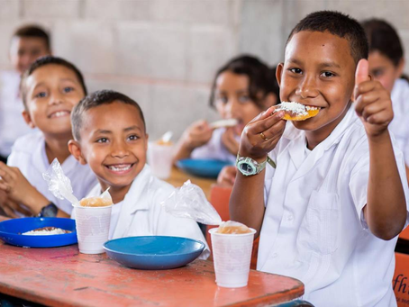 Más de mil millones de lempiras se invierten en Alimentación Escolar