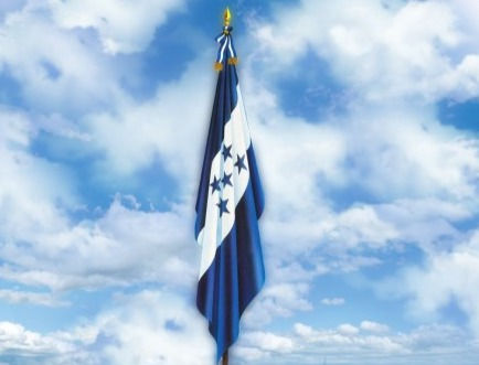 La Bandera Nacional de Honduras