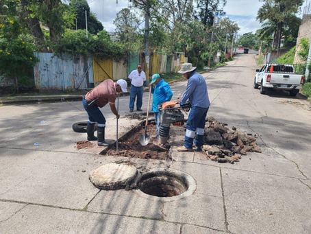UMAPS atiende de inmediato la formación de socavones en distintos puntos de la capital