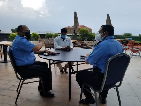 Autoridades policiales se reúnen con Sub Secretario de Salud en zona norte