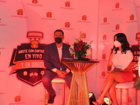 CON LAS TARJETAS DAVIVIENDA, ANOTE EN VIVO Y EN DIRECTO
