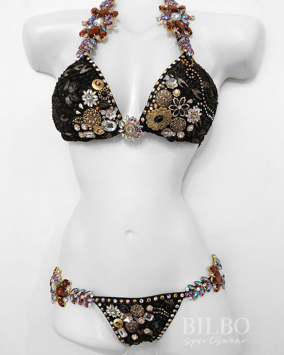 Queen Kristin Couture Bikini | BILBO SPORTSWEAR