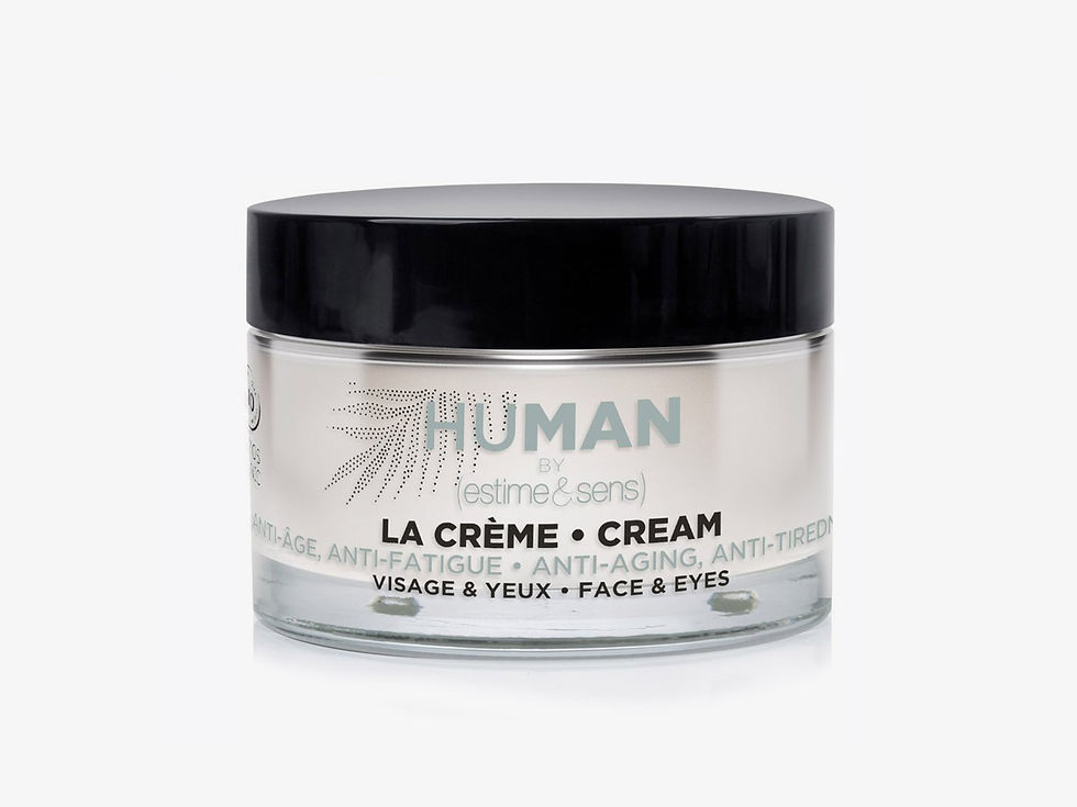 La crème visage et yeux