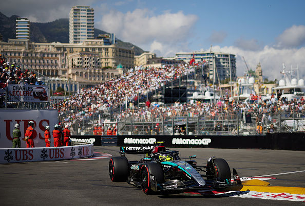 Hamilton to fight from 7th in Monaco