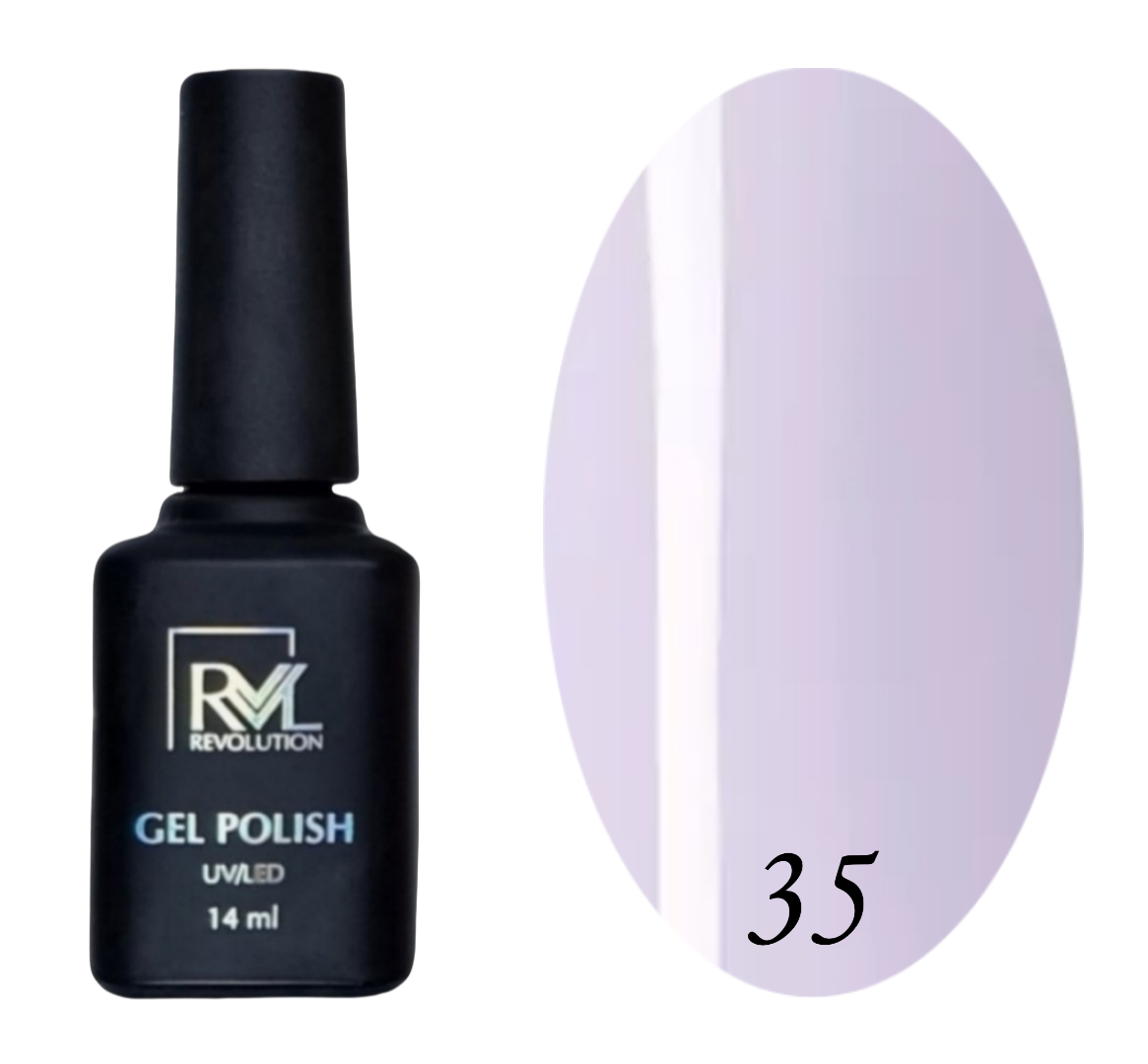 לק ג'ל 35 סגול פסטל RVL