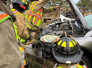 West Union woman escapes injury in one-vehicle accident in Fayette County.