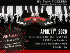 Central PTO Presents Dueling Pianos by Twin Ticklers on April 11th