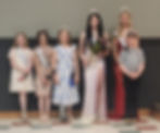 2025 Alternate Little Miss Squirt Kenslee Zuercher , 2025 Little Miss Squirt Annabelle Postel, New Little Miss Squirt Alyvia Postel, New Dairy Princess Zoie Dietrich, 2025 Dairy Princess Avery Lamborn, and 2025 Junior Dairyman Brayton Schutte