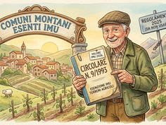 Esenzione IMU per i terreni dei Comuni montani: restano i vecchi elenchi