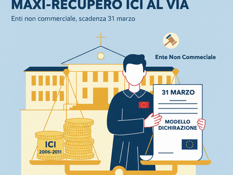 Conto alla rovescia ICI 2006-2011: scatta l'obbligo di dichiarazione per gli enti non commerciali. Ecco chi deve pagare. 