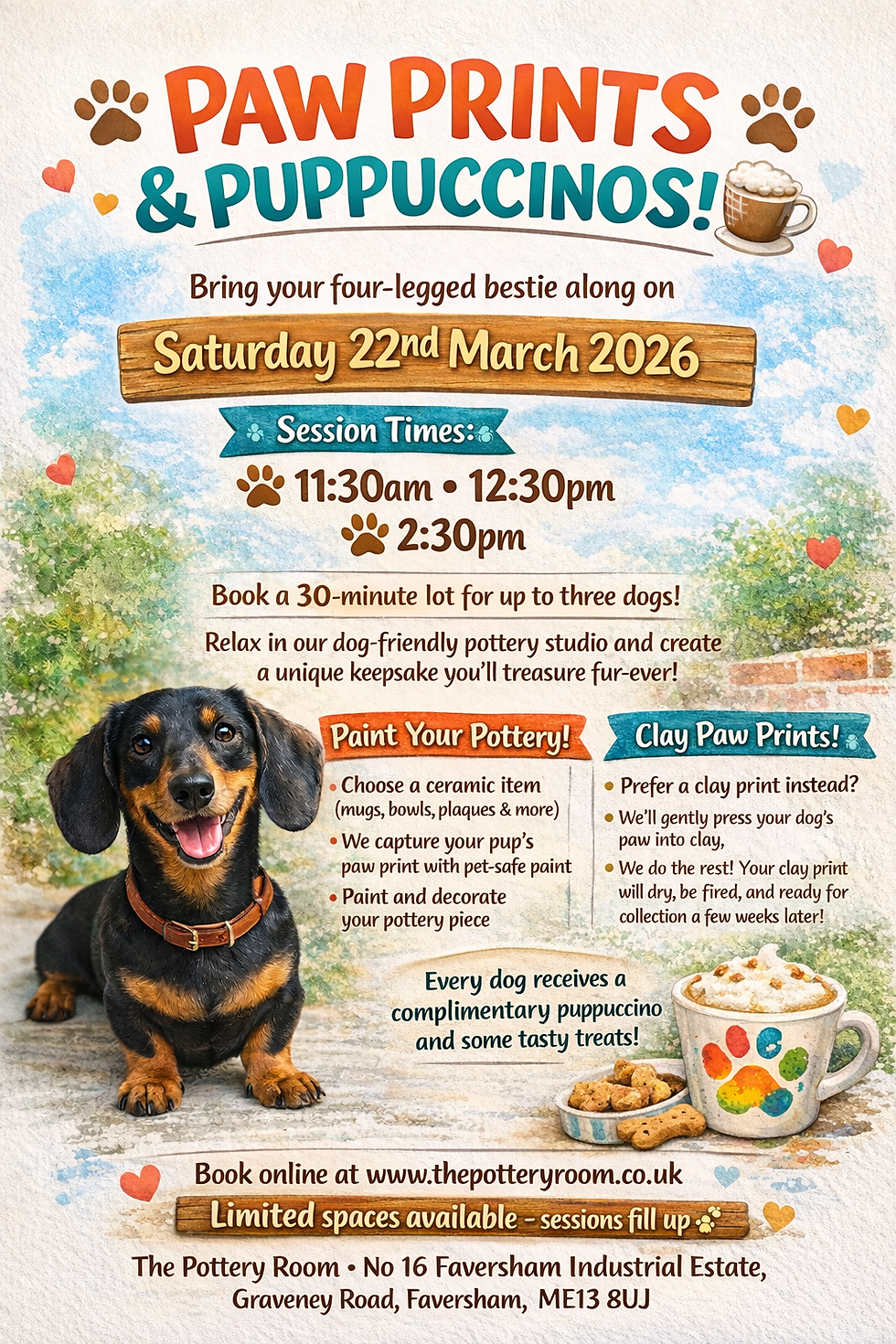 Paw Prints & Puppaccino's