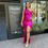 Miniatura: Vestido fucsia #5037