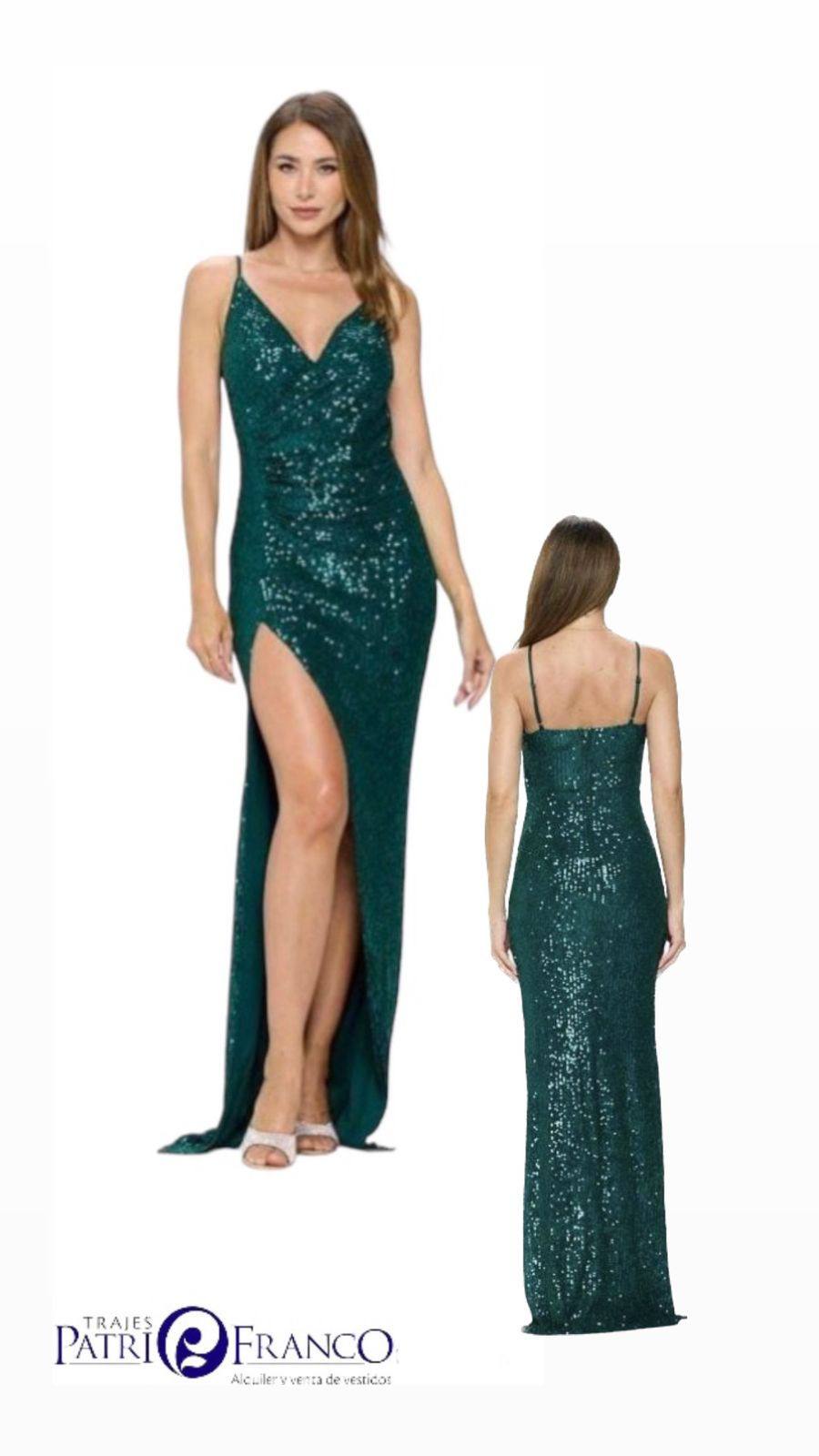 Vestido verde #4771