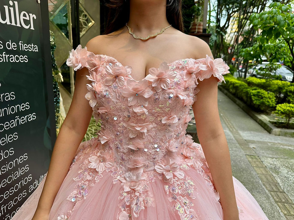 Miniatura: Vestido 15s palo de rosa