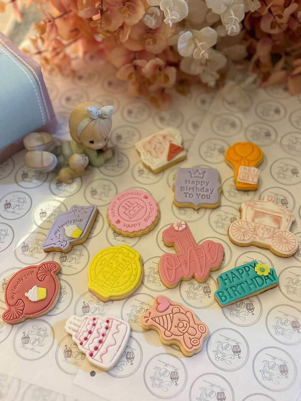 Birthday Bliss Cookies 28pcs image