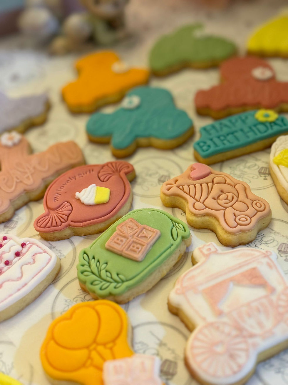 Birthday Bliss Cookies 18pcs image