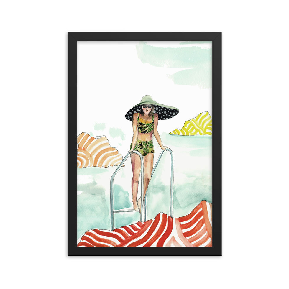 Thumbnail: Framed photo paper poster