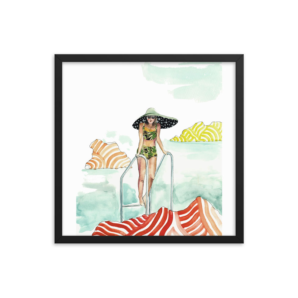 Thumbnail: Framed photo paper poster