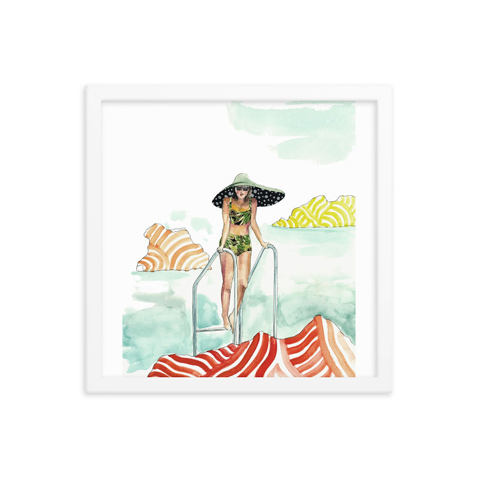 Thumbnail: Framed photo paper poster