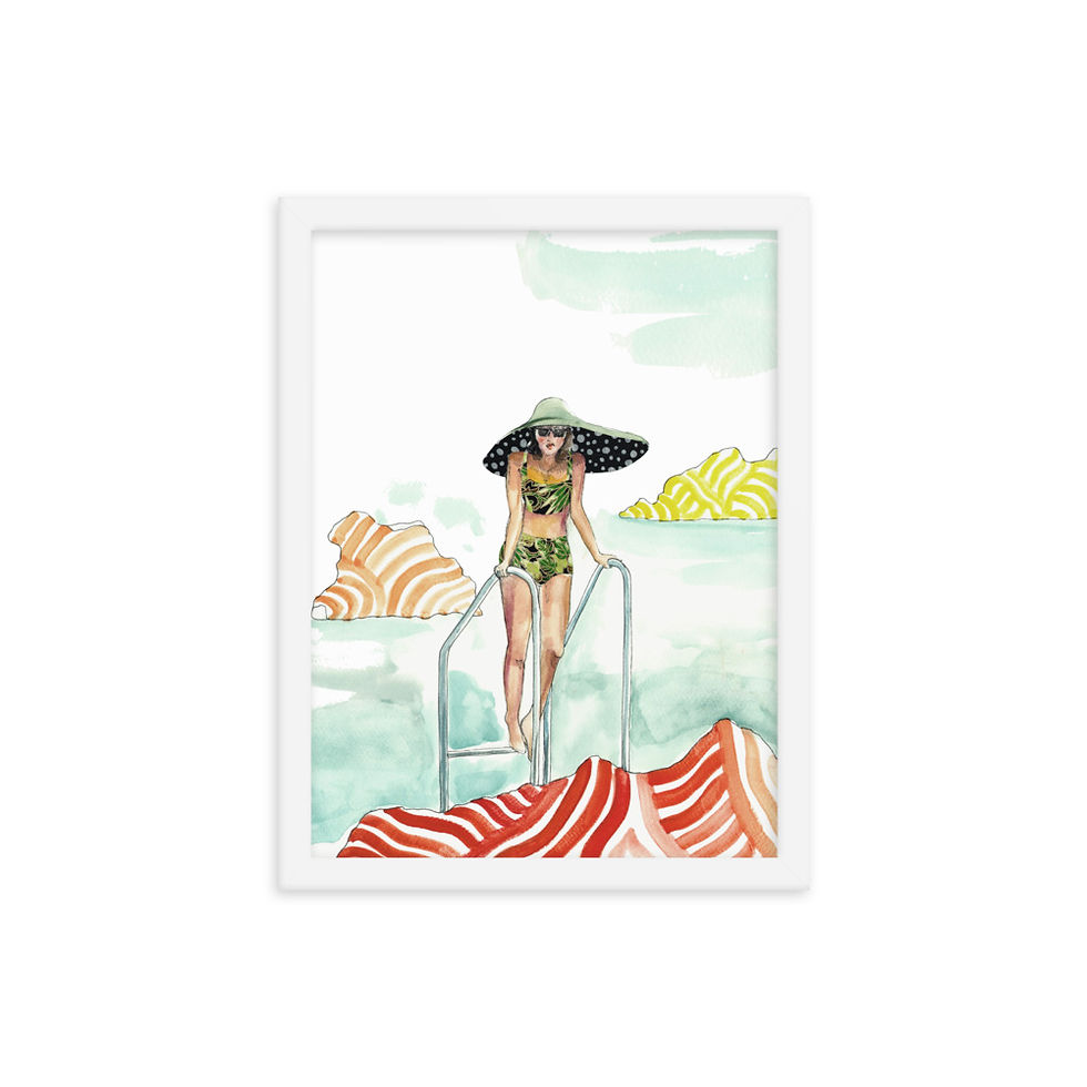 Thumbnail: Framed photo paper poster