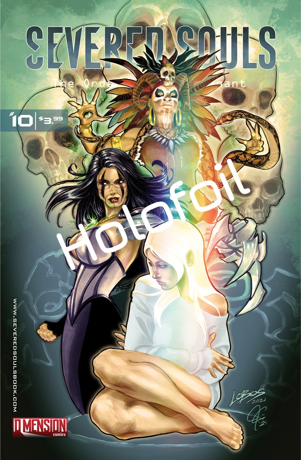 Severed Souls #10 - Pablo Villalobos Holofoil Variant