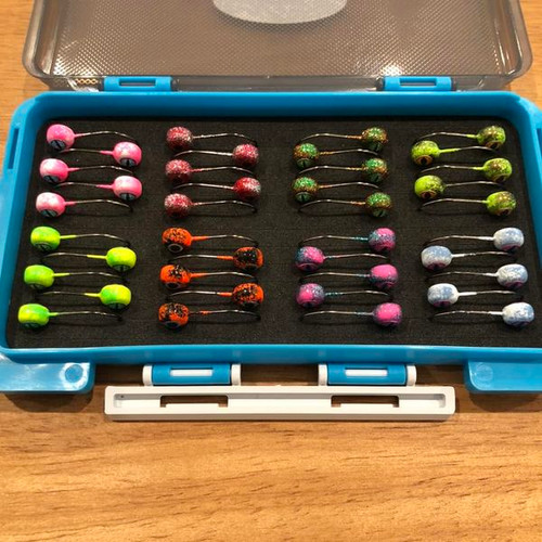 POCKET BOX 3 (40 JIG HOOKS) | Chase25 Crappie Jigs