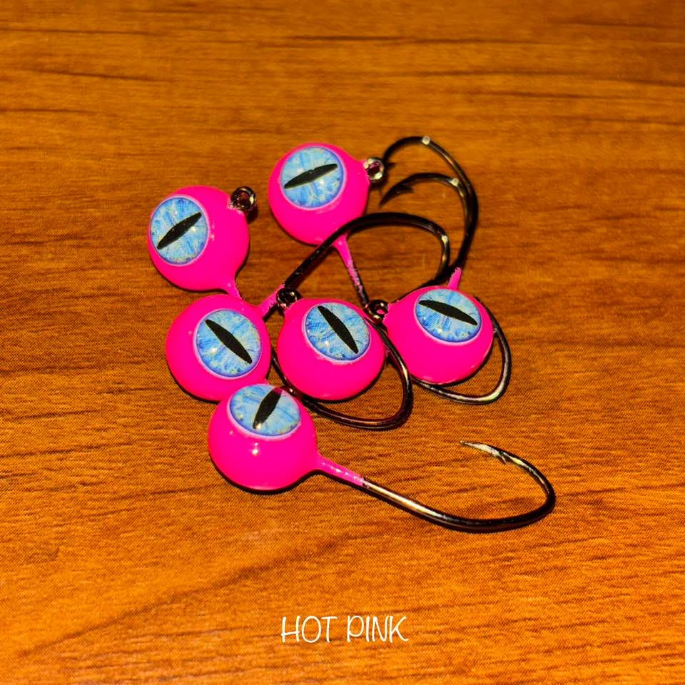 Thumbnail: POCKET BOX 5 (50 JIG HOOKS with UV Blast and Oversize Eyes)