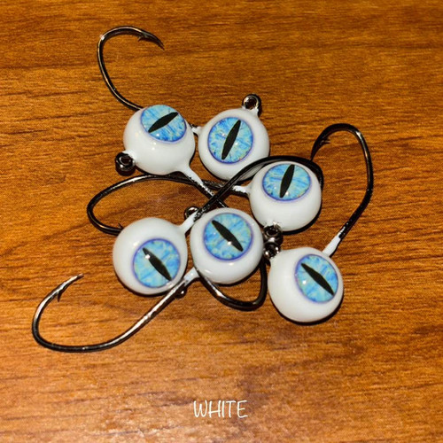 POCKET BOX 5 (50 JIG HOOKS with UV Blast and Oversize Eyes