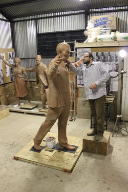 Lifesize Clay Sculpture
