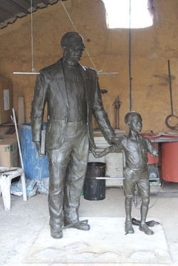 Wax sculpture