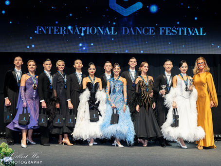 The Dance Review - Michael Foskett reports on the U19 RS Ballroom at the International Dance Festival 2024