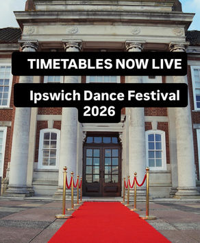 Ipswich Dance Festival Timetables Now Available