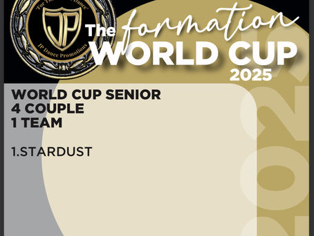 🚨 🎉 2025 Formation World Cup - Senior Teams Revealed! 🎉