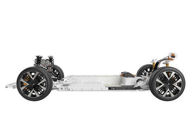 Polestar 2 Performance chassis