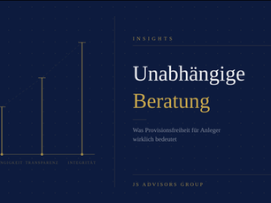 Bild welches die Aussage zeigt "Unabhängige Beratung"