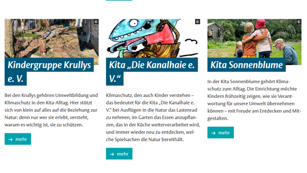 Klimastadt-Vertrag Münster - Kitas in Elterninitiative machen mit