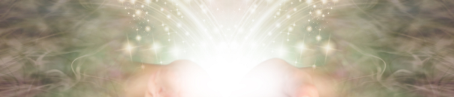 Reiki healing energy from the hands