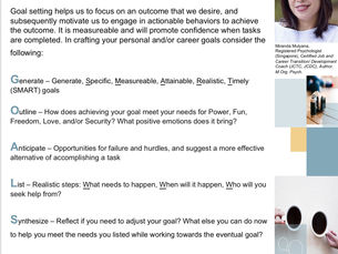GOAL SETTING