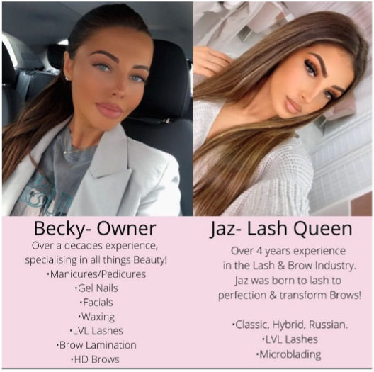 Picture showing team members from The Beauty Zone