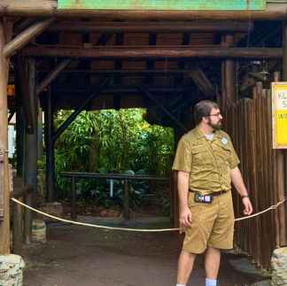 Disney World Kilmanjaro Safari at Dawn Marisa Balletti-Lavoie and Krystal Billings