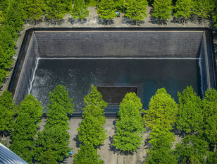 9/11 Memorial Millennium Hilton New York Downtown View - Sassy Mouth Travel